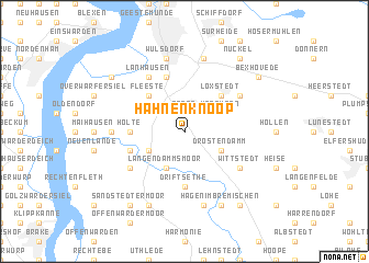 map of Hahnenknoop