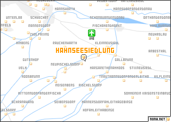 map of Hahnseesiedlung