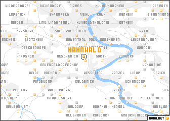 map of Hahnwald