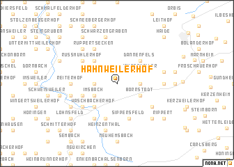 map of Hahnweilerhof
