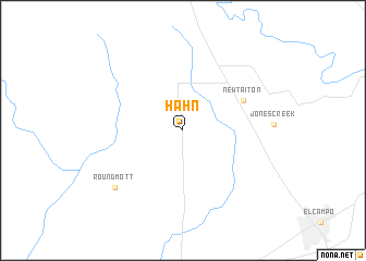 map of Hahn