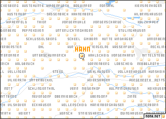 map of Hahn