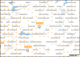 map of Hahn