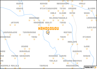 map of Hahogodou