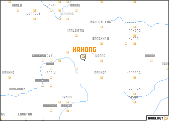 map of Hāhong