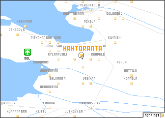map of Hahtoranta