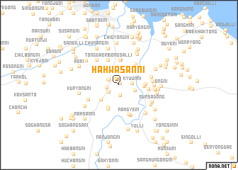 map of Hahwasan-ni