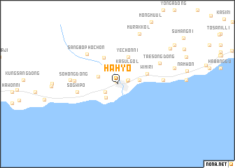 map of Hahyo