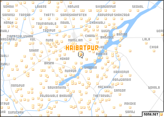 map of Haibatpur