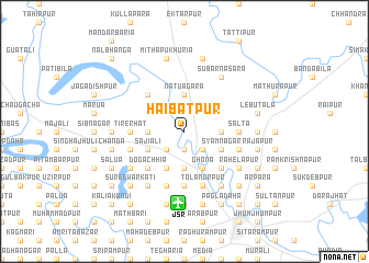 map of Haibatpur