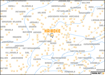 map of Haiboke