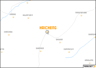 map of Haicheng