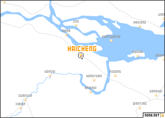 map of Haicheng