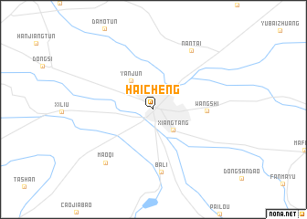 map of Haicheng