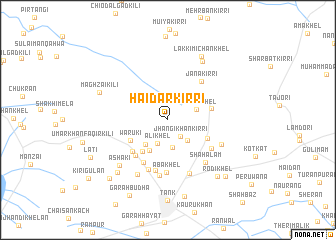 map of Haidar Kirri