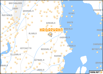 map of Haidar Wāhn