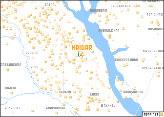 map of Haidar