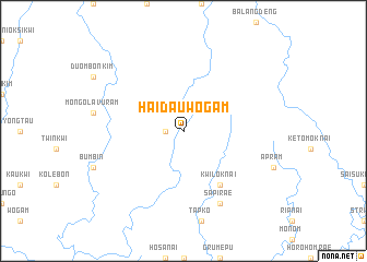 map of Haidauwogam