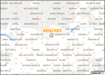 map of Haidchen