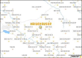 map of Haidehäuser