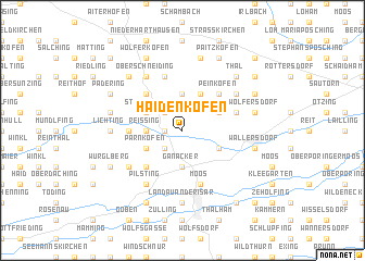 map of Haidenkofen