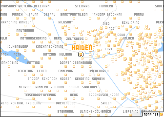 map of Haiden