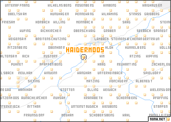 map of Haidermoos