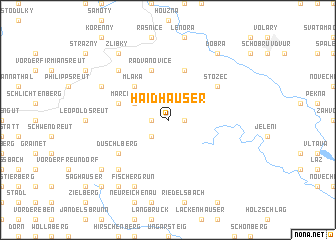 map of Haidhaüser