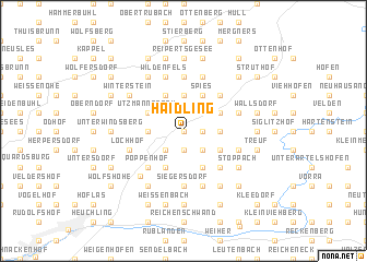 map of Haidling