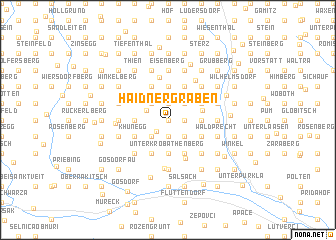 map of Haidnergraben