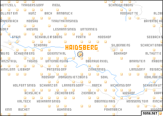 map of Haidsberg