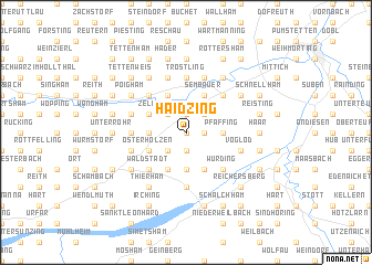 map of Haidzing