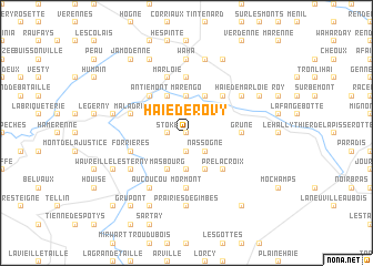 map of Haie de Rovy