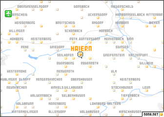 map of Haiern