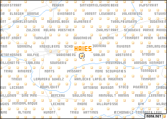 map of Haies