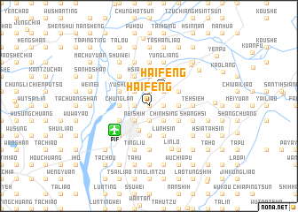 map of Hai-feng