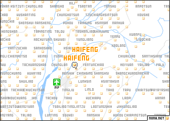 map of Hai-feng