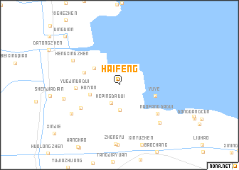 map of Haifeng