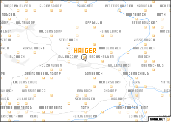 map of Haiger