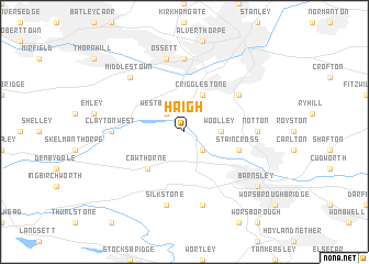 map of Haigh