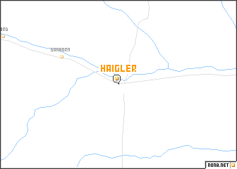 map of Haigler