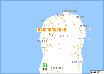 map of Haïgnandrama