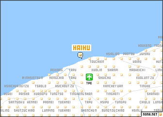 map of Hai-hu