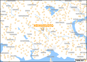map of Haihwa-dong