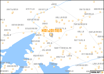 map of Haijainen