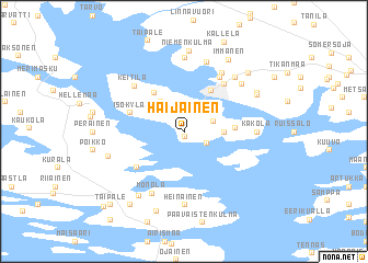 map of Haijainen