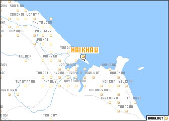 map of Hải Khẩu