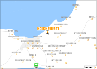 map of Haï Khemisti