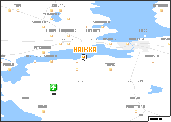 map of Haikka