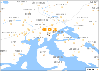 map of Haikkoo